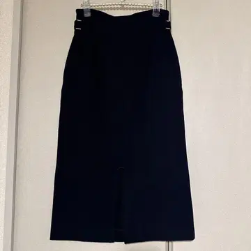나노 유니버스 타이트 스커트 네이비