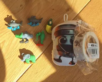 이탈리안 브레드 키링 롤 씰 피규어