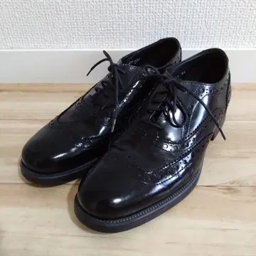 BOEMOS 보에모스 블랙 윙팁 슈즈 36