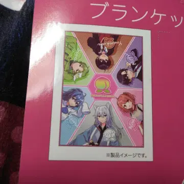 컬러풀 피치 하프 담요 유안 도누쿠 노아 루나 모후 시바