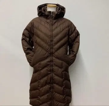 파타고니아 롱 다운 자켓 브라운 여성용 M 사이즈