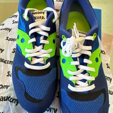 Saucony 러닝화 파랑/그린 미사용 새상품 27.5cm