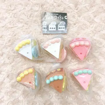 산리오 캐릭터즈 홀케이크가 되는! 케이크 라이트 전 6종 풀 컴프