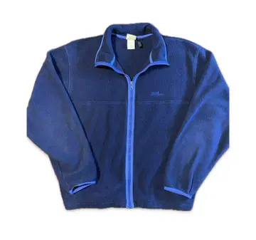 90s LLBeen F/Z fleece jacket