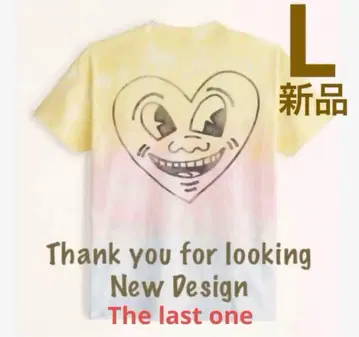 새상품 아바클로 정품 키이스 해링 콜라보 셔츠 사이즈 L 완판템