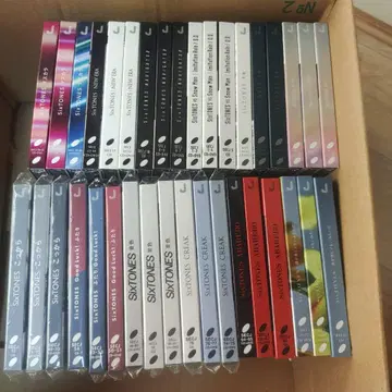 sixtones 1~12th 싱글 세트 정리 CD, DVD 초회, 보통