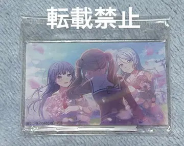 뱅드림 미니 플레이트 아크릴 스탠드 졸업식 기념 사야 린코 아리사