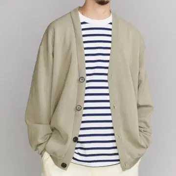 [ 새상품급 ] 뷰티 앤 유스 모던 미라노 V넥 가디건 S