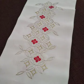 자수 장식용 깃 새상품 성인식 후리소데