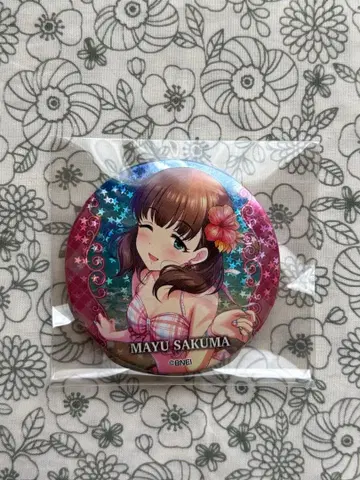 사쿠마 마유 홀로그램 캔뱃지