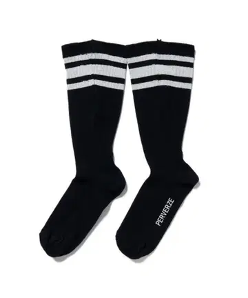 PERVERZE 퍼버즈 Droopy Line Sox BLACK