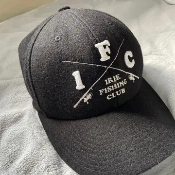 Irie Fishing Club 블랙 캡 울 소재
