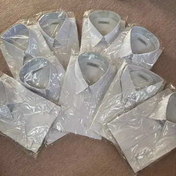 남성용 반팔 커터 셔츠