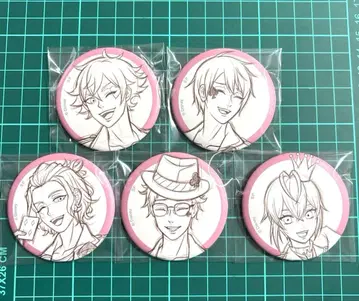 트위스테 스케치 스타일 캔뱃지 하트 라빌 세트