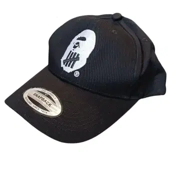 새상품 미사용 UNDEFEATED 블랙 스냅백 캡