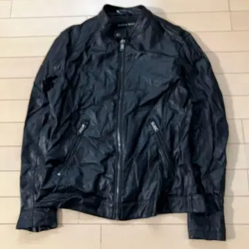 12.10 ZARA MAN 자라멘 라이더 자켓 블랙 M
