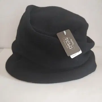 새상품 블랙의 멋진 울 모자