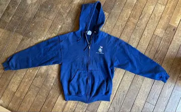 빈티지 BIRDWELL 네이비 집업 후드티 네이비