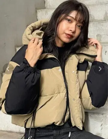 [ 새상품급 ] [ MURUA x GERRY ] 크롭 숏 다운 자켓 S