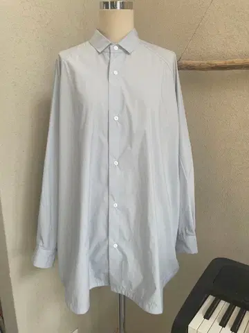 힘카시 sarigenaku 라이트 블루 래글런 셔츠 사이즈 2