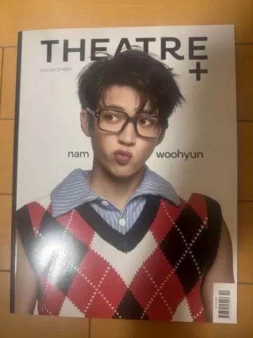 한국 연예 잡지 THEATRE+ 12월호 INFINITE 남우현