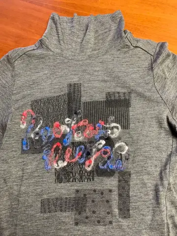 미사용 택 포함 마리무라 하이넥 티셔츠 M~L