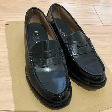 HARUT 신 코인 로퍼 블랙 24cm