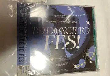 미개봉 아이돌 마스터 회장 오리지널 CD TO D@NCE TO FES!