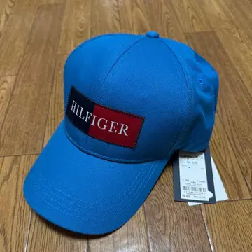 HILFIGER 파란색 로고 캡