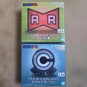 드래곤볼 로고 룸 라이트 세트