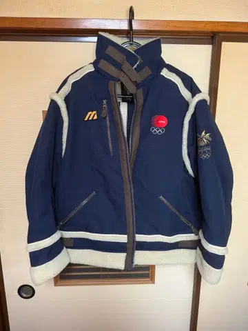 NAGANO 1998 올림픽 자켓 L 네이비