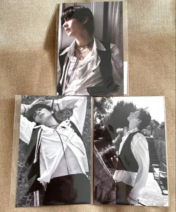 RIIZE FAME 앤톤 엽서 3종 세트 전시회 굿즈 한국 한정판