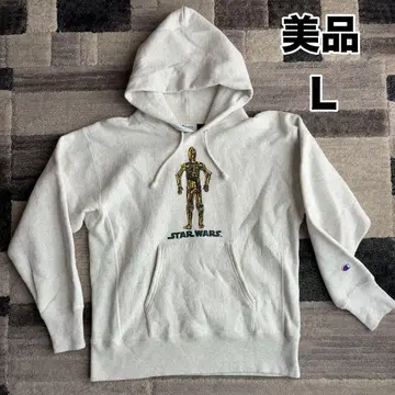 새상품급 레어 STAR WARS 챔피온 리버스 위브 후드티