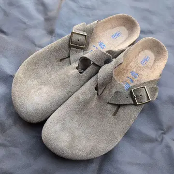 버켄스탁 남성용 보스턴 스웨이드 샌들 43