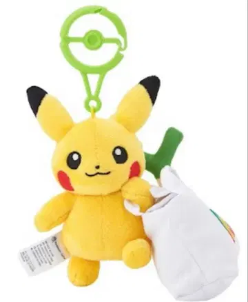 봉제 인형 에코백 피카피카마트 피카츄 포켓몬 센터