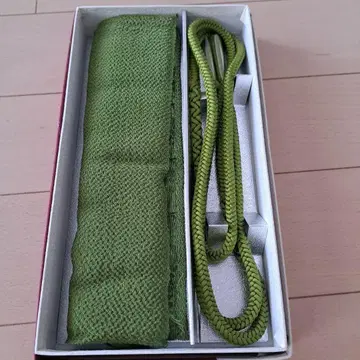 미사용 새상품 오비시메 오비아게 크레이프 원단