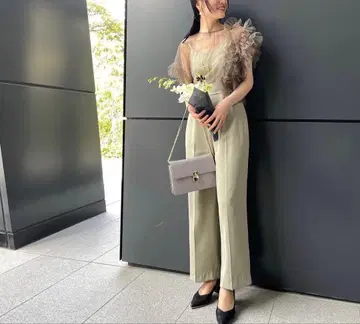 [LAGUNAMOON] 레이디 튤 도킹 콤비네존 택 있음