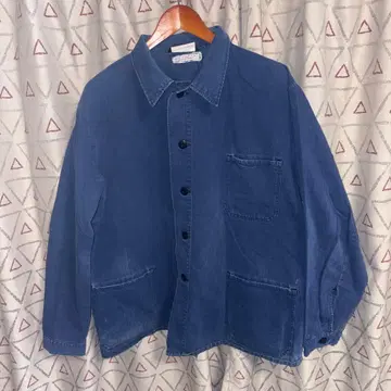 UNKNOWN USA VINTAGE 워크 커버올 헤링본 원단