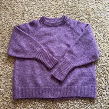 RHC 론 헤르만 모헤어 혼방 퍼플 니트