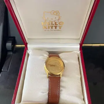 키티 박스 포함 손목시계