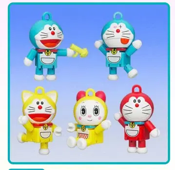 도라에몽 큐빅 피규어 5체 세트