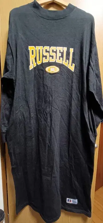 RUSSELL ATHLETIC 별주 칼리지 로고 컷 원피스 F