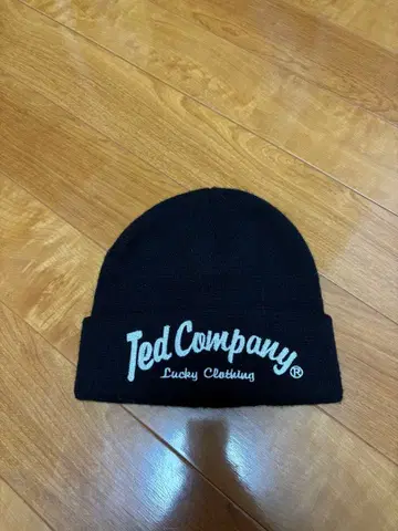 [ 새상품급 ] Ted Company 블랙 니트 모자 가을/겨울 방한