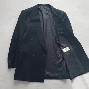 [ 새상품급 ] MCM 더블 테일러드 자켓 울 블랙