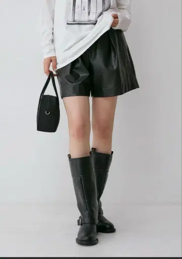 Ungrid 가죽 팬츠