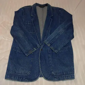 Eddie Bauer 데님 블레이저 M (일본 사이즈 L) 블랙 택