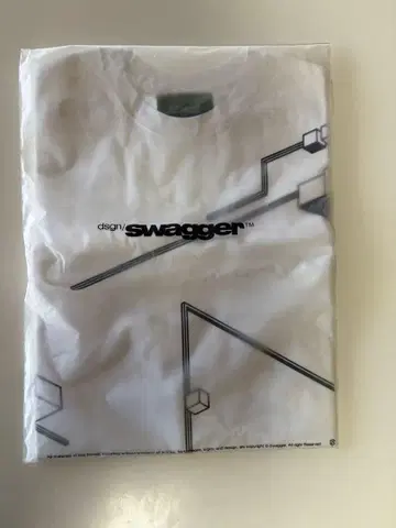 design/swagger 화이트 T셔츠 XXL