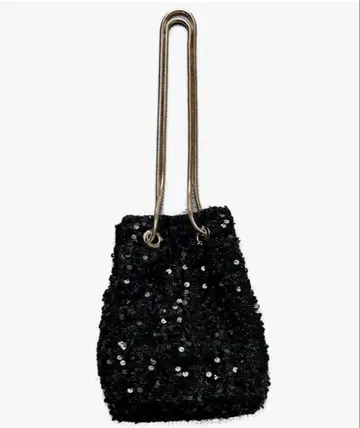 niana 2way 트위드 스팽글 백