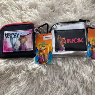 미사용 새상품 주토피아 패스 코인 케이스 2점