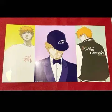 BLEACH 521 쿠로사키 이치고 플라이어 3장